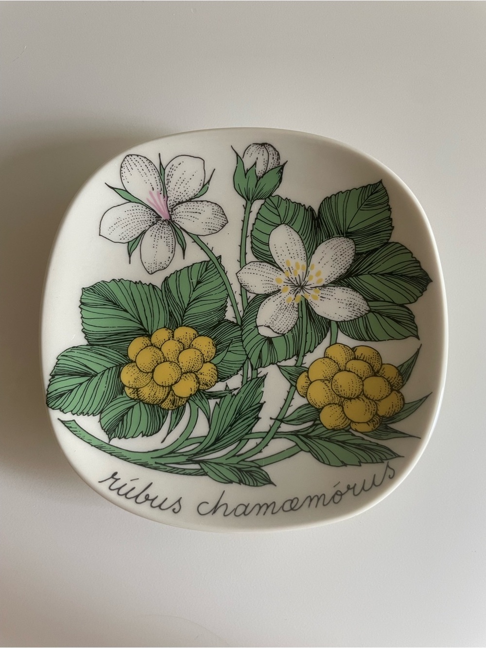 Arabia Finland Botanical Floral Trinket Dish